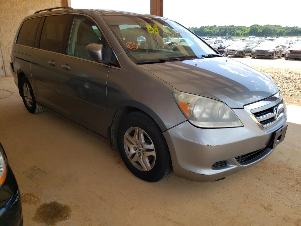HONDA ODYSSEY EX 2006 with VIN 5FNRL38416B008125 - Photo from auction