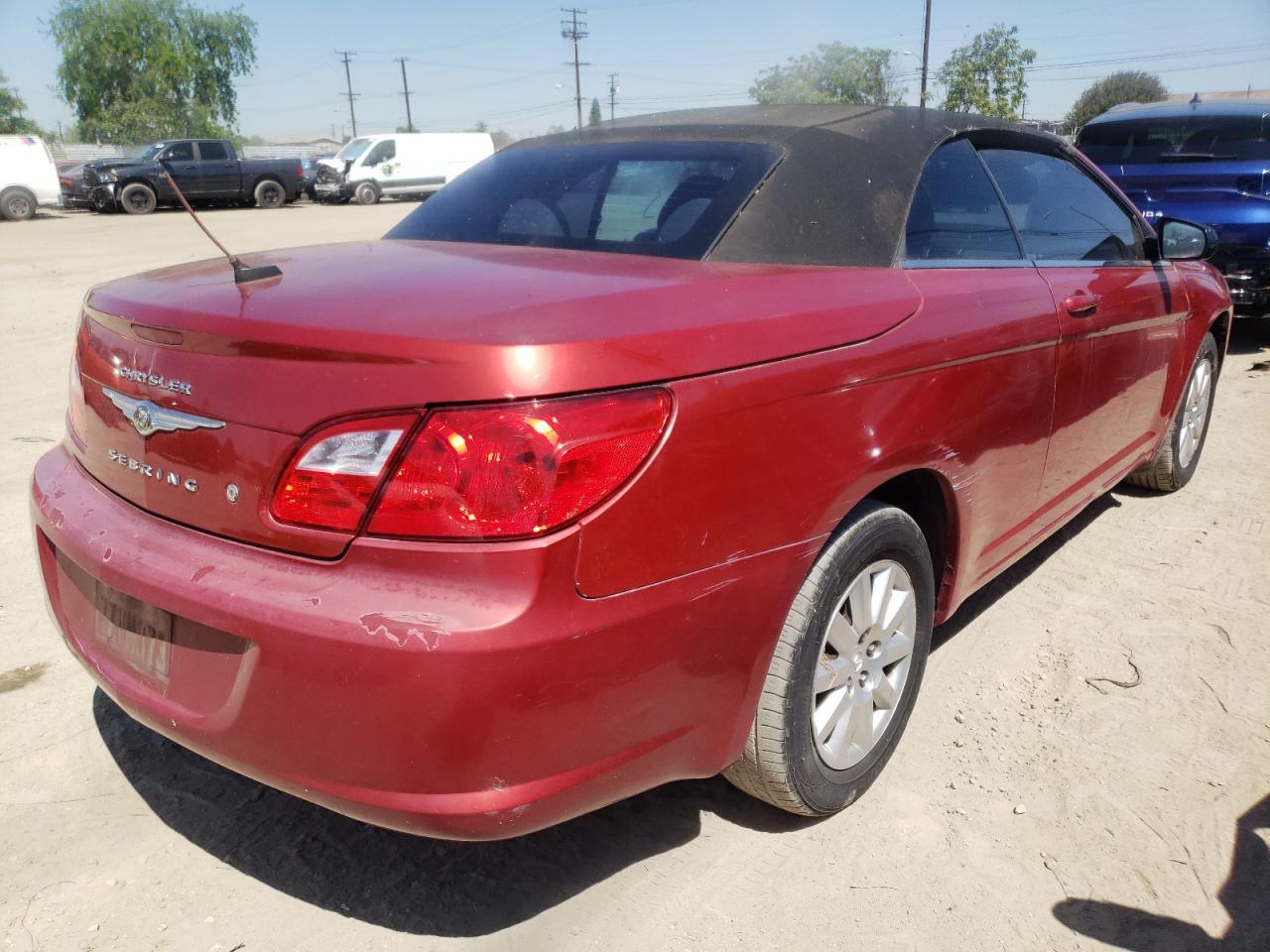 Photo 4 from auction – 2009 CHRYSLER SEBRING LX with VIN 1C3LC45B69N554279