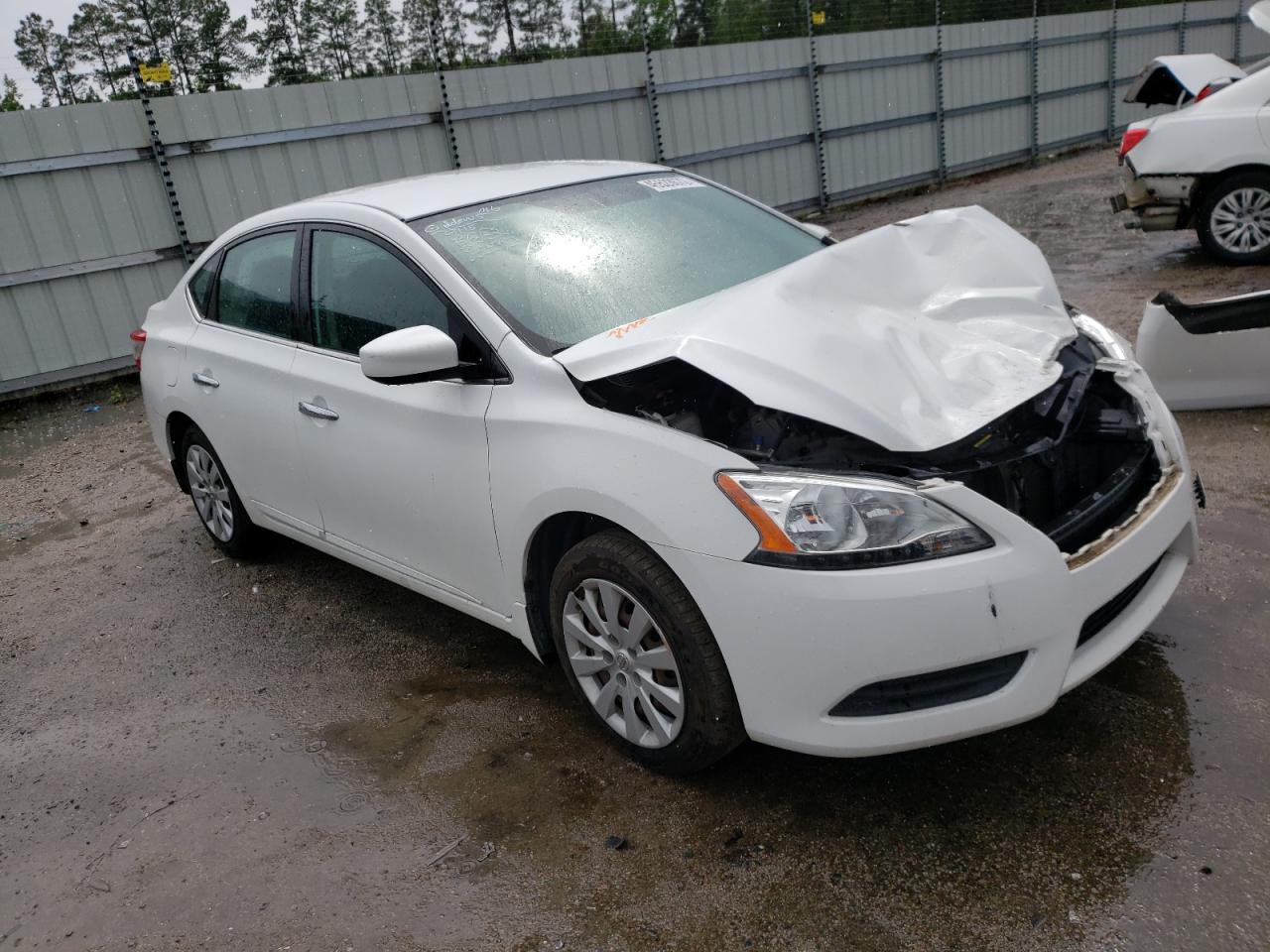 NISSAN SENTRA S 2015 with VIN 3N1AB7AP9FY352045 - Photo from auction