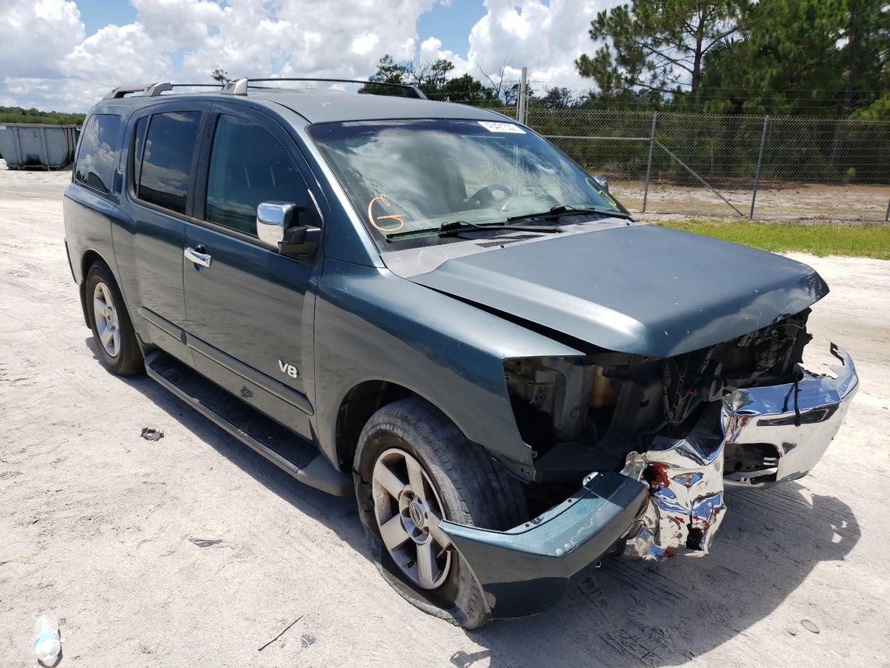 NISSAN ARMADA SE 2007 with VIN 5N1BA08A67N717174 - Photo from auction