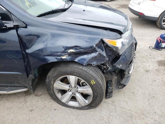 Photo 9 from auction – 2010 ACURA MDX TECHNO with VIN 2HNYD2H60AH524235