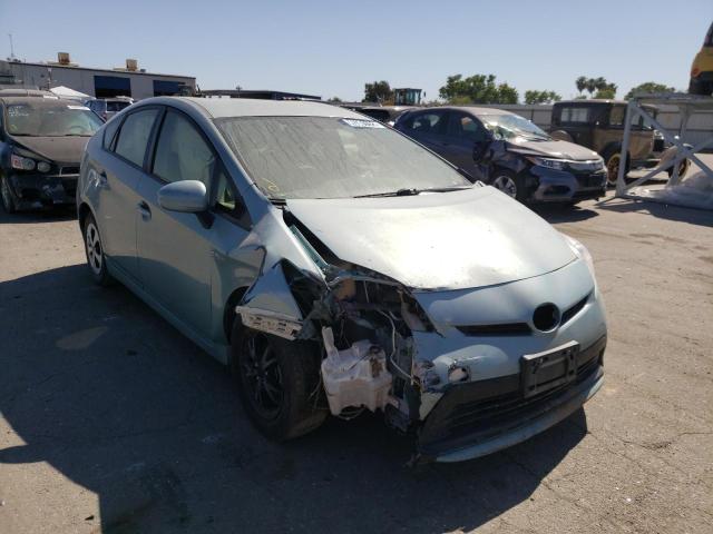 TOYOTA PRIUS 2015 with VIN JTDKN3DU4F1999458 - Photo from auction