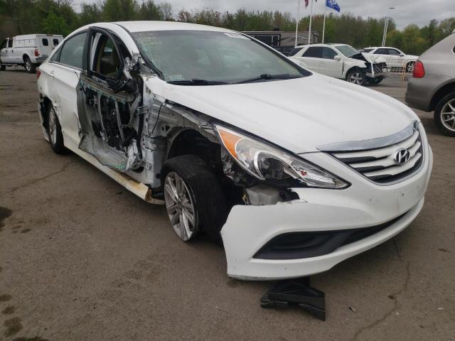 HYUNDAI SONATA GLS 2014 with VIN 5NPEB4AC0EH877873 - Photo from auction