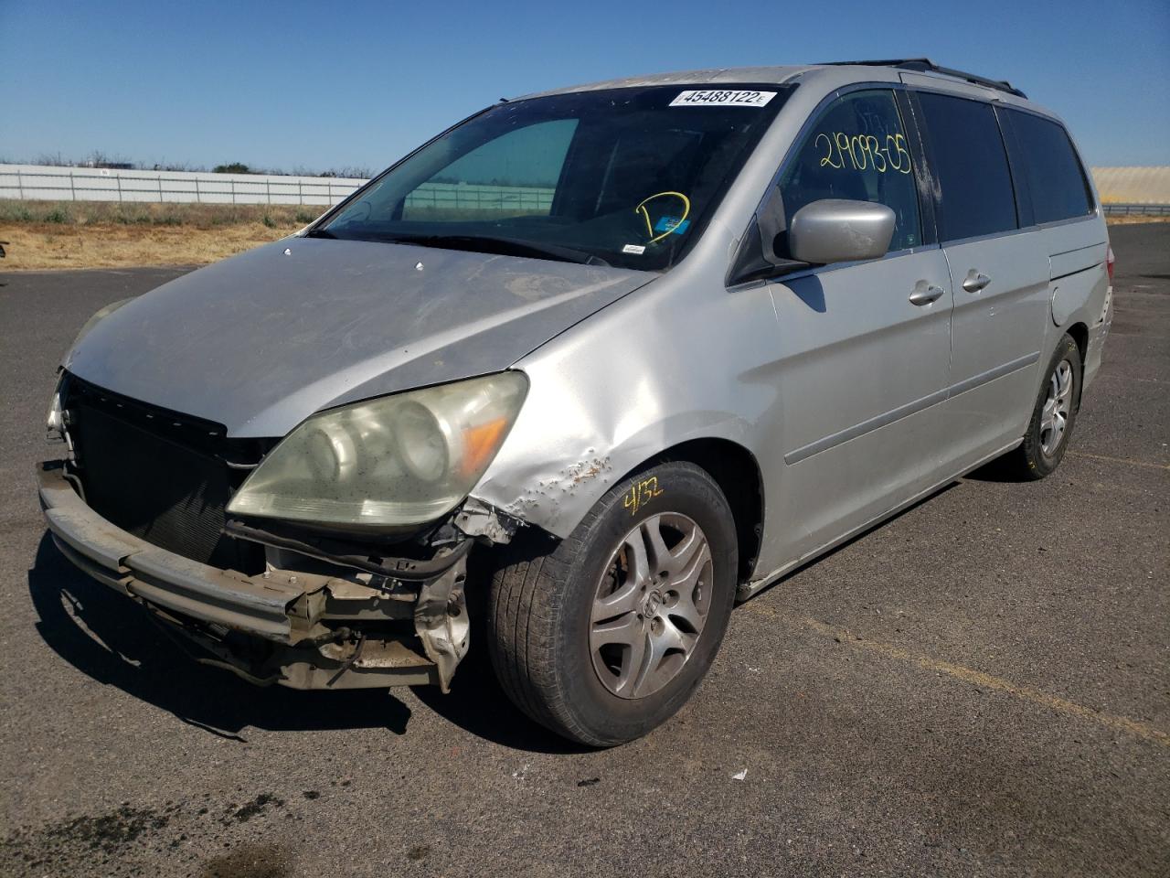 Photo 2 from auction – 2005 HONDA ODYSSEY EX with VIN 5FNRL38485B415857