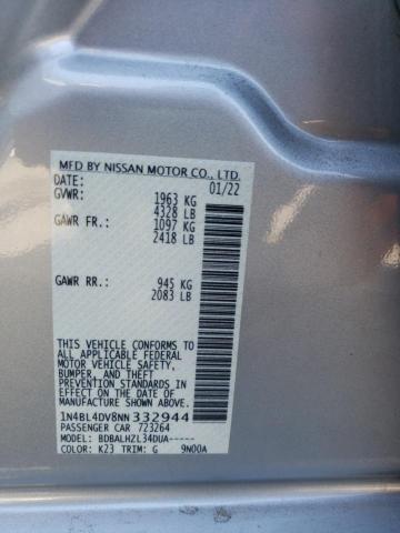 Photo 10 from auction – 2022 NISSAN ALTIMA with VIN 1N4BL4DV8NN332944