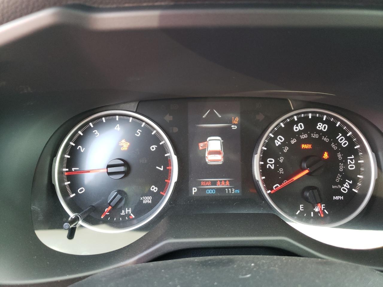 Photo 8 from auction – 2021 TOYOTA RAV4 LE with VIN 2T3H1RFVXMW182217