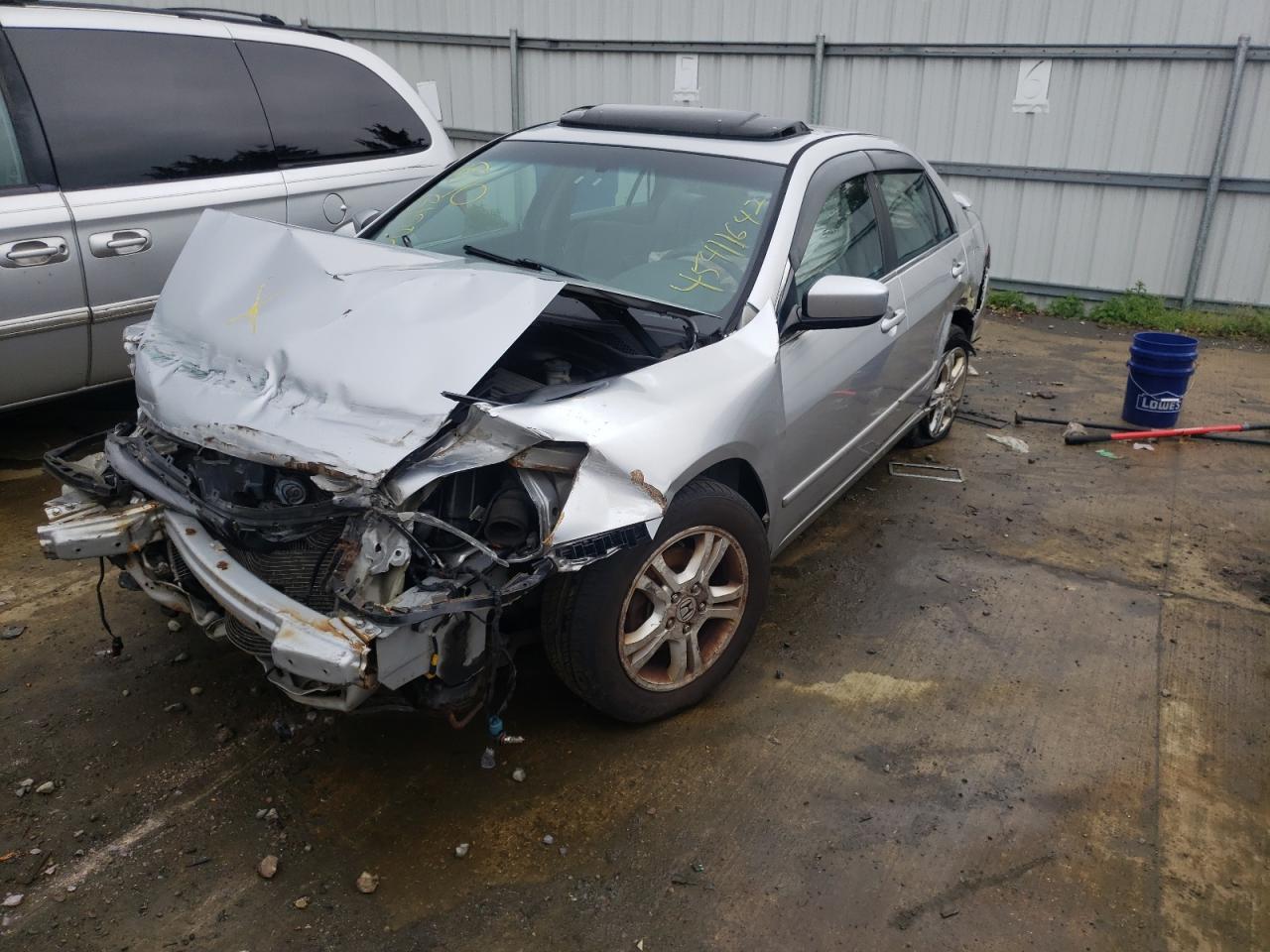 Photo 15 from auction – 2007 HONDA ACCORD EX with VIN 1HGCM56767A024313