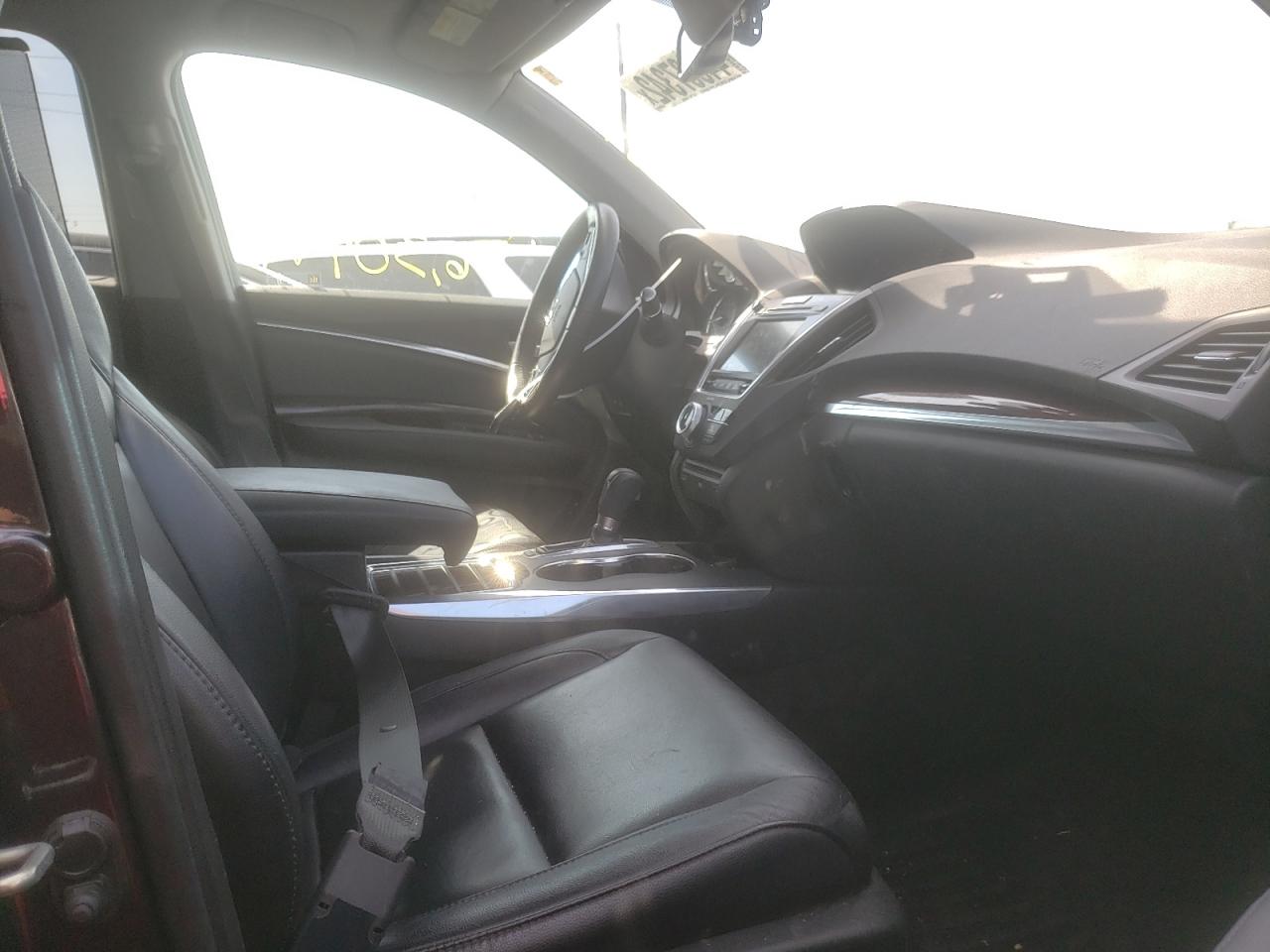 Photo 5 from auction – 2015 ACURA MDX TECHNO with VIN 5FRYD4H69FB013152