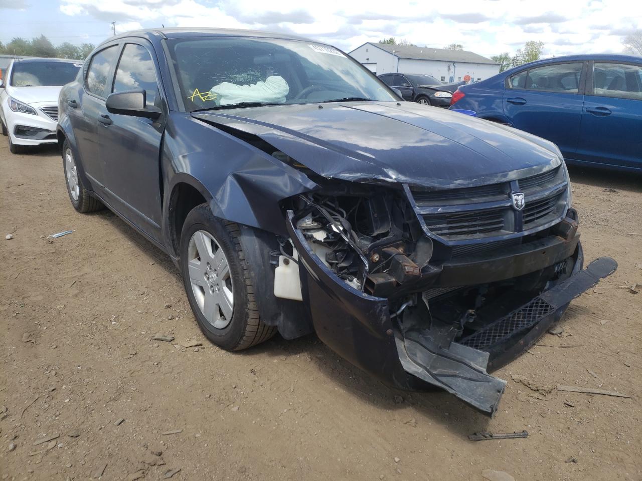 Photo 1 from auction – 2008 DODGE AVENGER SE with VIN 1B3LC46K38N210483