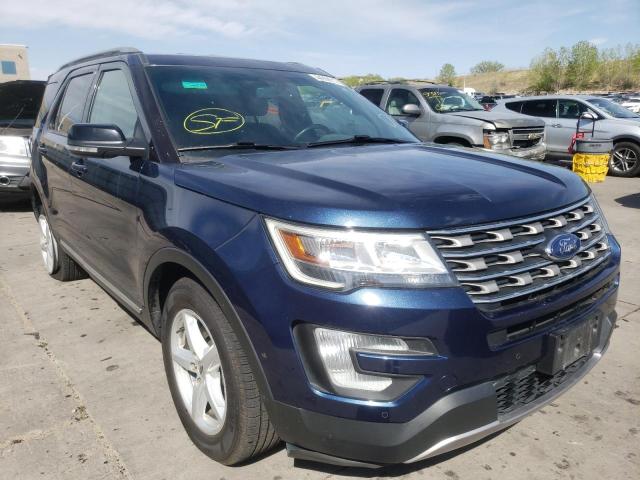 FORD EXPLORER X 2016 with VIN 1FM5K8D84GGD34852 - Photo from auction