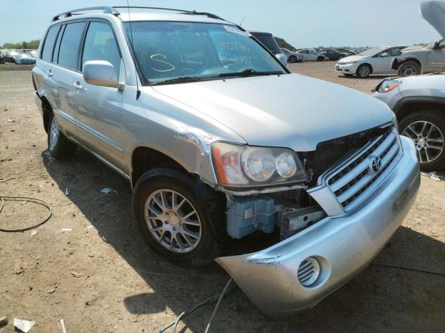 TOYOTA HIGHLANDER 2003 with VIN JTEHD21A730024256 - Photo from auction