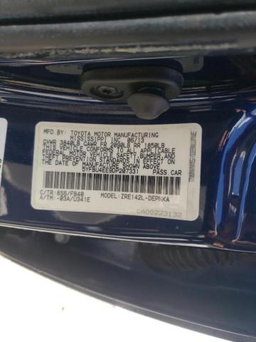 Photo 10 from auction – 2013 TOYOTA COROLLA BA with VIN 5YFBU4EE9DP207331