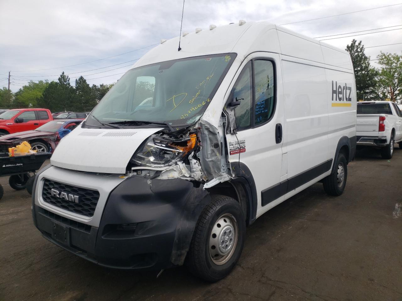 Photo 9 from auction – 2019 RAM PROMASTER with VIN 3C6TRVCG4KE539442