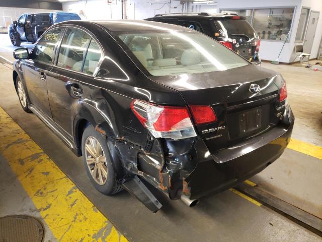 Photo 3 from auction – 2010 SUBARU LEGACY 2.5 with VIN 4S3BMCE69A3232639