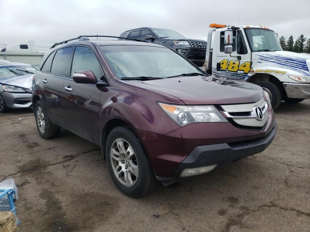 ACURA MDX 2009 with VIN 2HNYD28229H515089 - Photo from auction