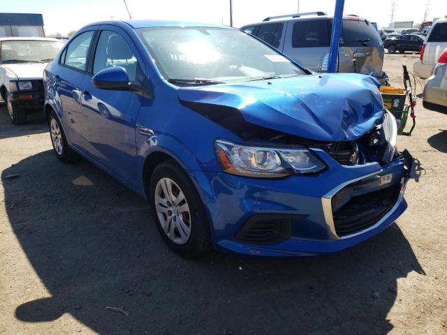 CHEVROLET SONIC LS 2017 with VIN 1G1JB5SH3H4148770 - Photo from auction