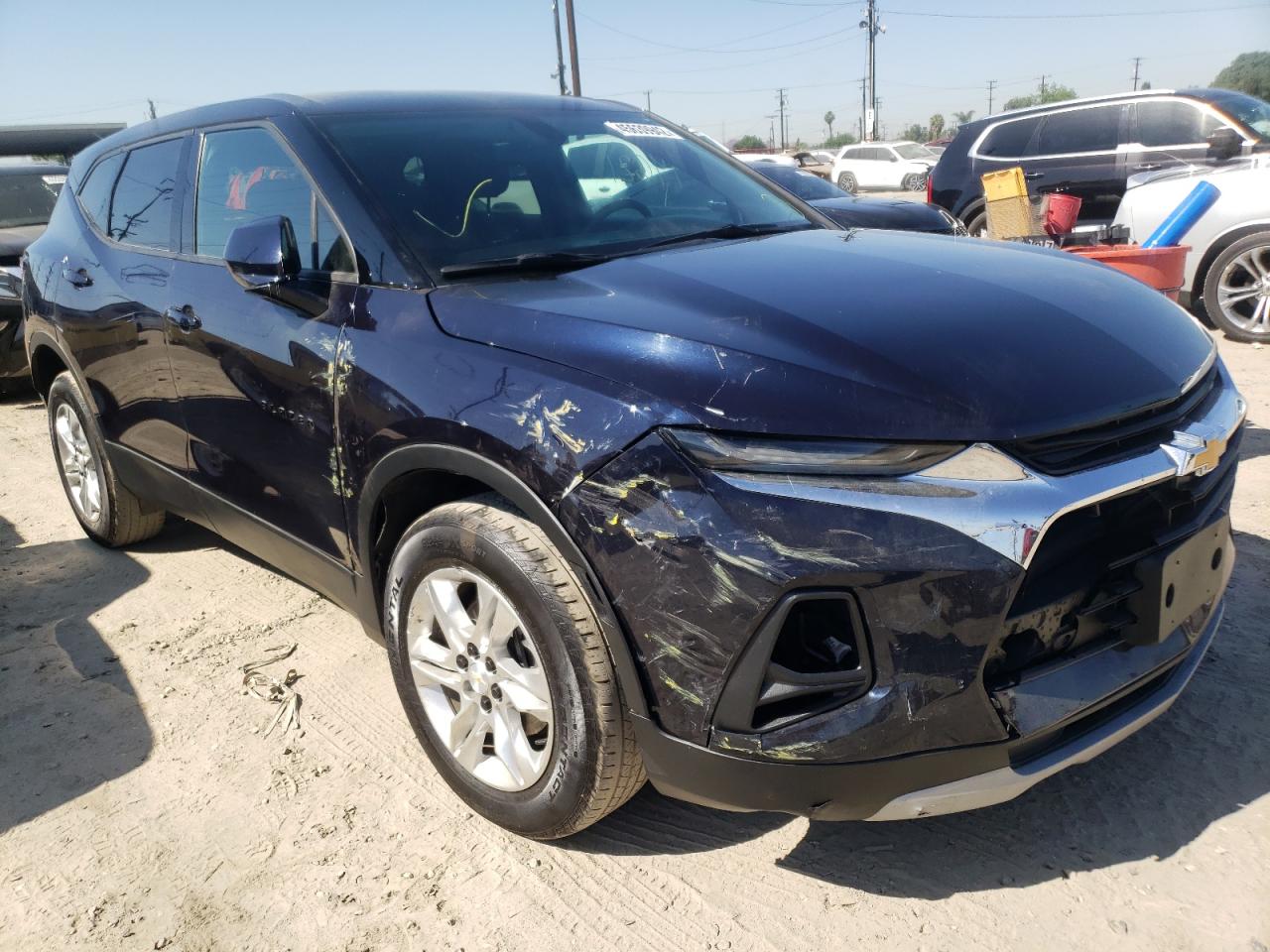 CHEVROLET BLAZER 2LT 2020 with VIN 3GNKBCRS5LS574087 - Photo from auction