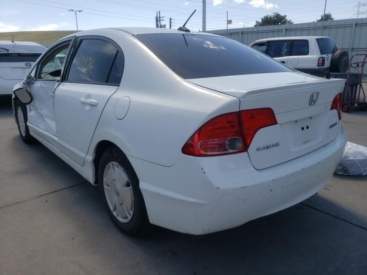 Photo 3 from auction – 2007 HONDA CIVIC HYBR with VIN JHMFA36237S010486