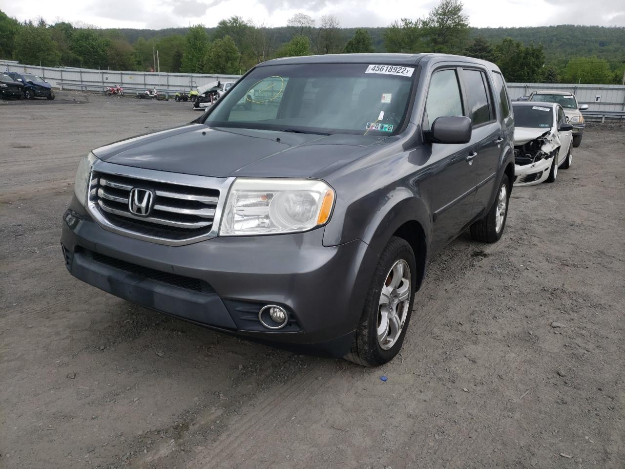 Photo 2 from auction – 2012 HONDA PILOT EX with VIN 5FNYF4H41CB022398