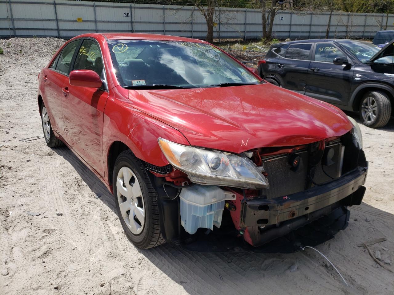 TOYOTA CAMRY CE 2007 with VIN JTNBE46K773054488 - Photo from auction