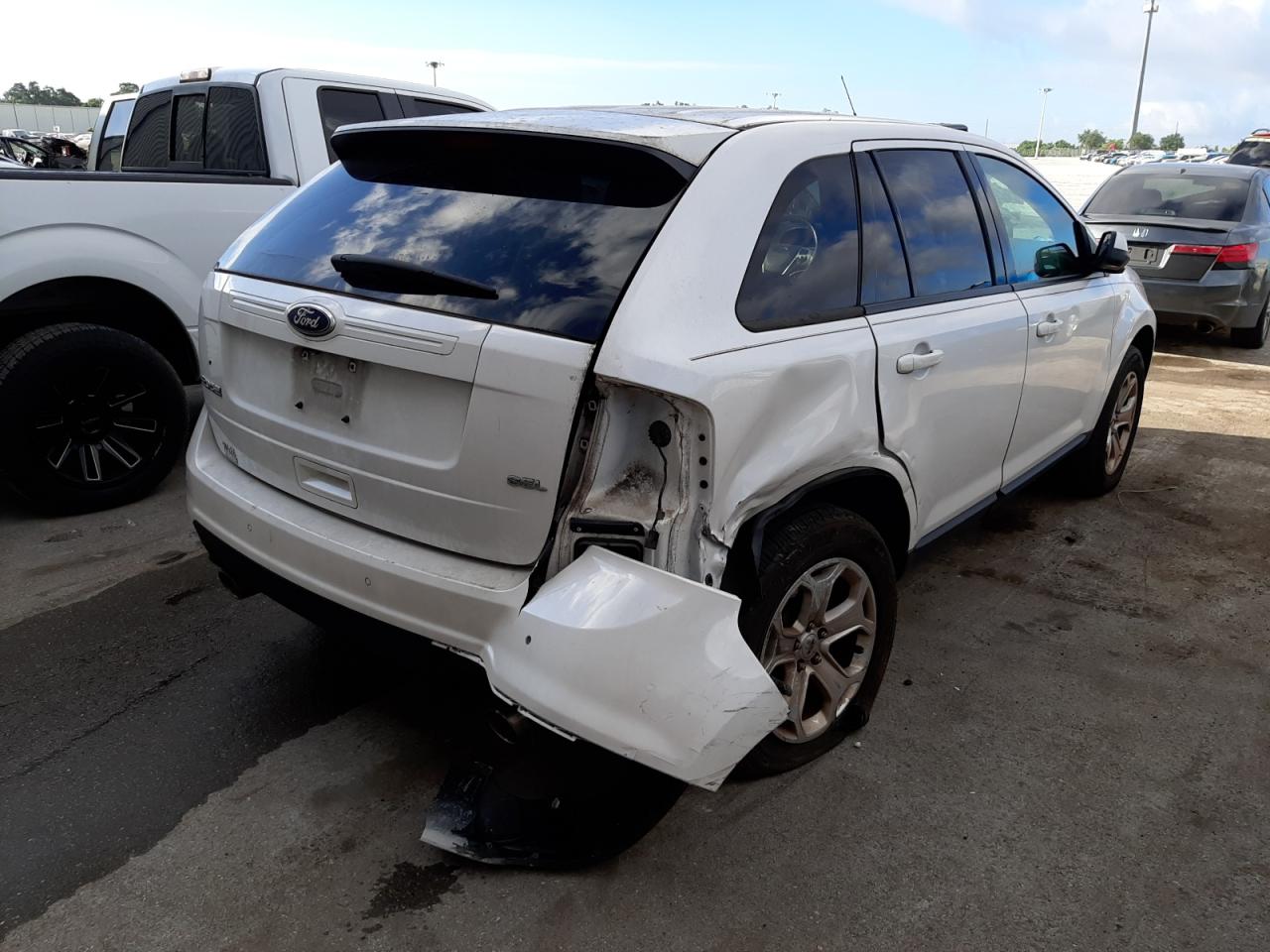 Photo 4 from auction – 2013 FORD EDGE SEL with VIN 2FMDK3JC1DBE10389