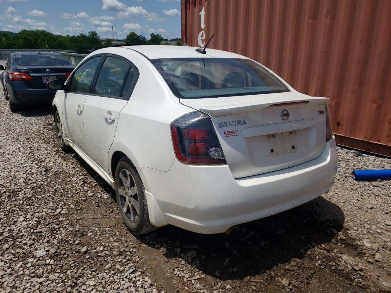 Photo 3 from auction – 2012 NISSAN SENTRA 2.0 with VIN 3N1AB6AP4CL613861