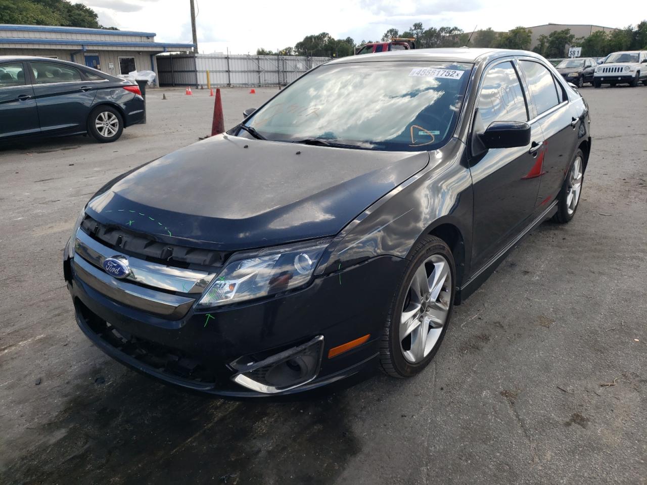 Photo 2 from auction – 2011 FORD FUSION SPO with VIN 3FAHP0KC7BR277789