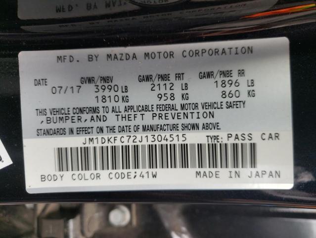 Photo 10 from auction – 2018 MAZDA CX-3 TOURI with VIN JM1DKFC72J1304515