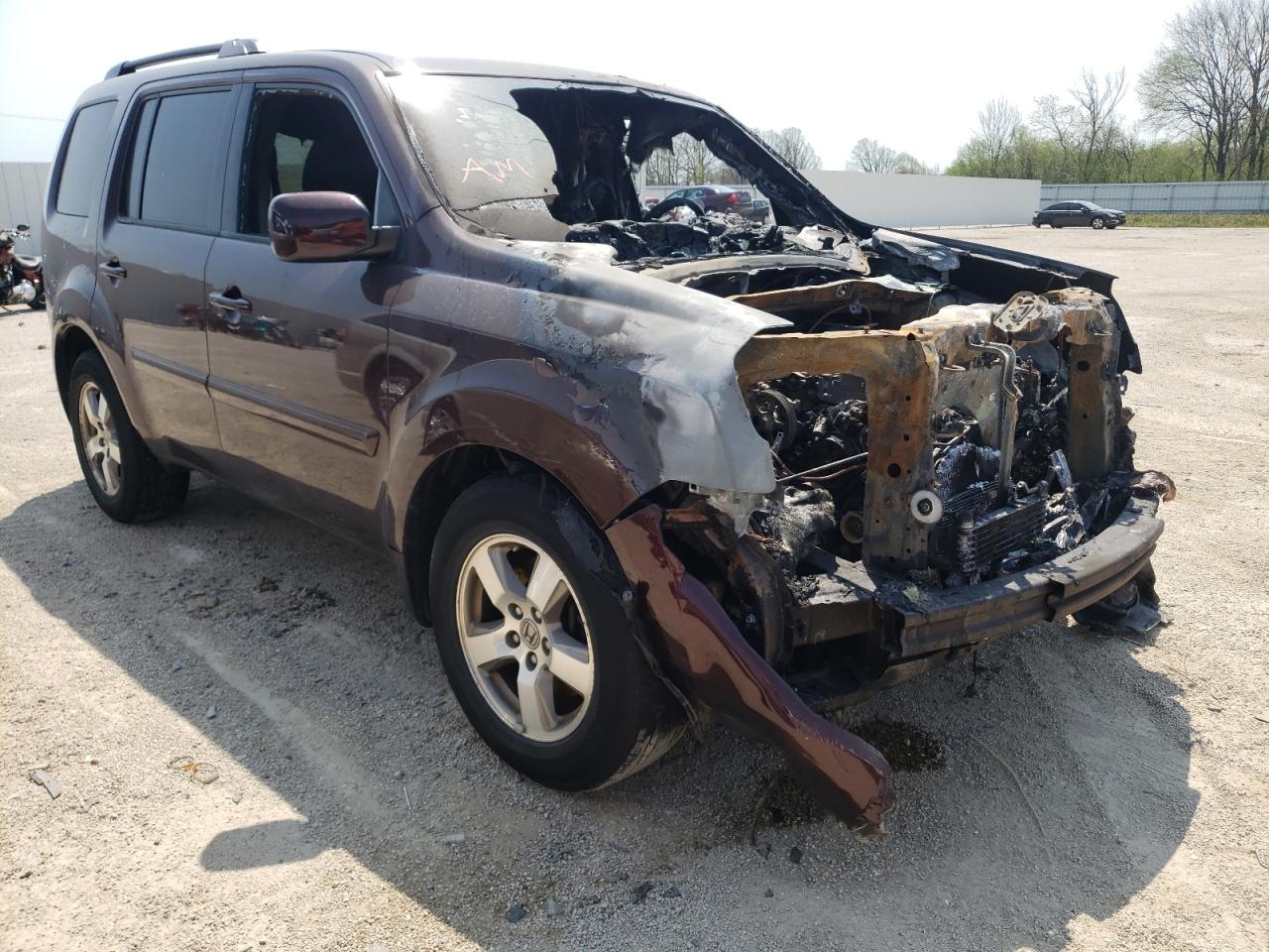 Photo 1 from auction – 2010 HONDA PILOT EXL with VIN 5FNYF4H62AB039791