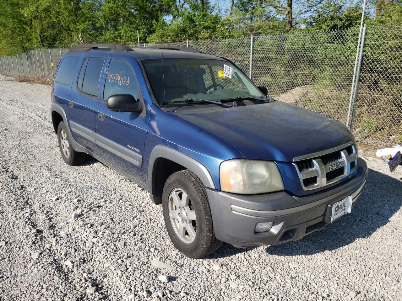 ISUZU ASCENDER S 2006 with VIN 4NUET16S866701262 - Photo from auction