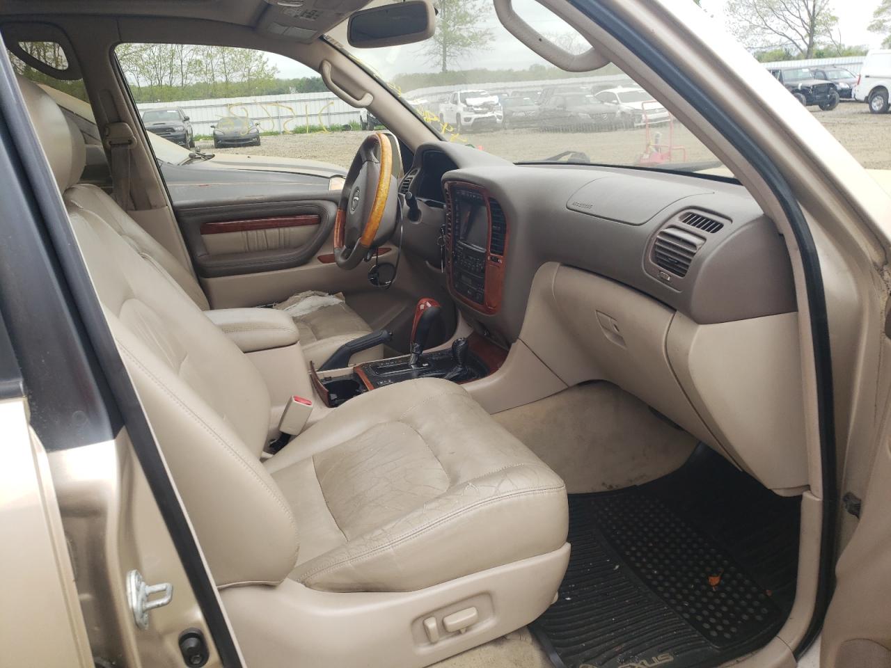Photo 5 from auction – 2002 LEXUS LX 470 with VIN JTJHT00W023516856