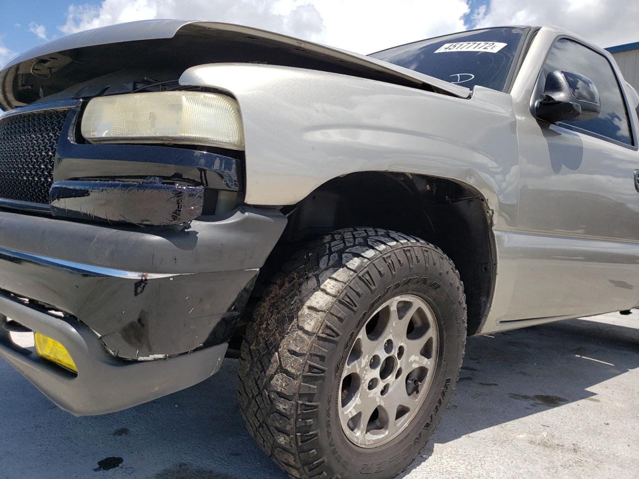 Photo 9 from auction – 2000 CHEVROLET SILVERADO with VIN 2GCEK19T1Y1276769
