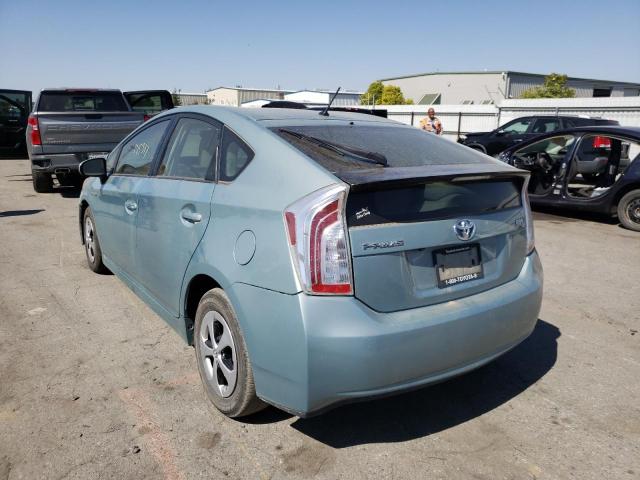 Photo 3 from auction – 2015 TOYOTA PRIUS with VIN JTDKN3DU4F1999458