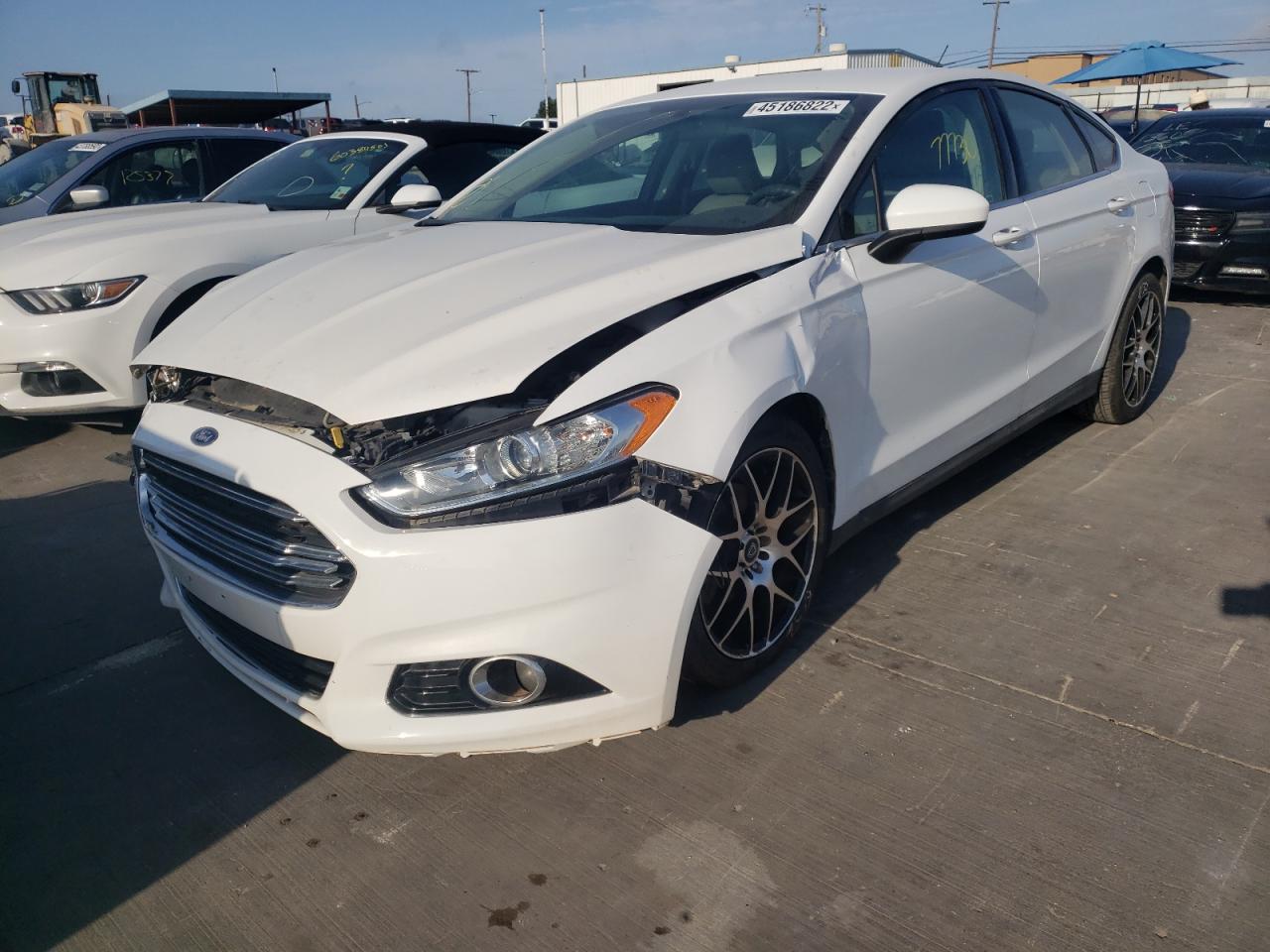 Photo 2 from auction – 2016 FORD FUSION S with VIN 3FA6P0G72GR329341
