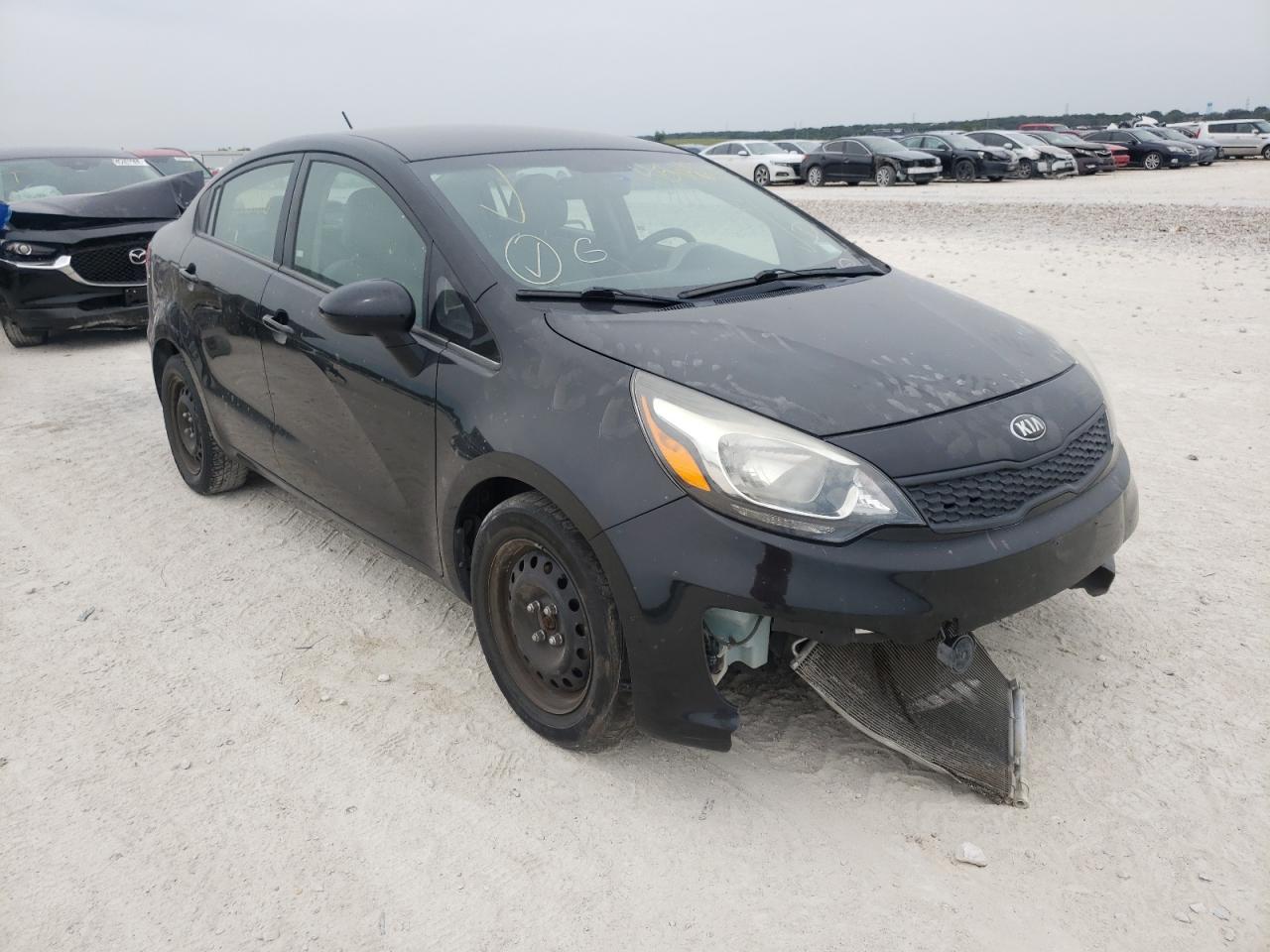 KIA RIO LX 2016 with VIN KNADM4A3XG6559288 - Photo from auction