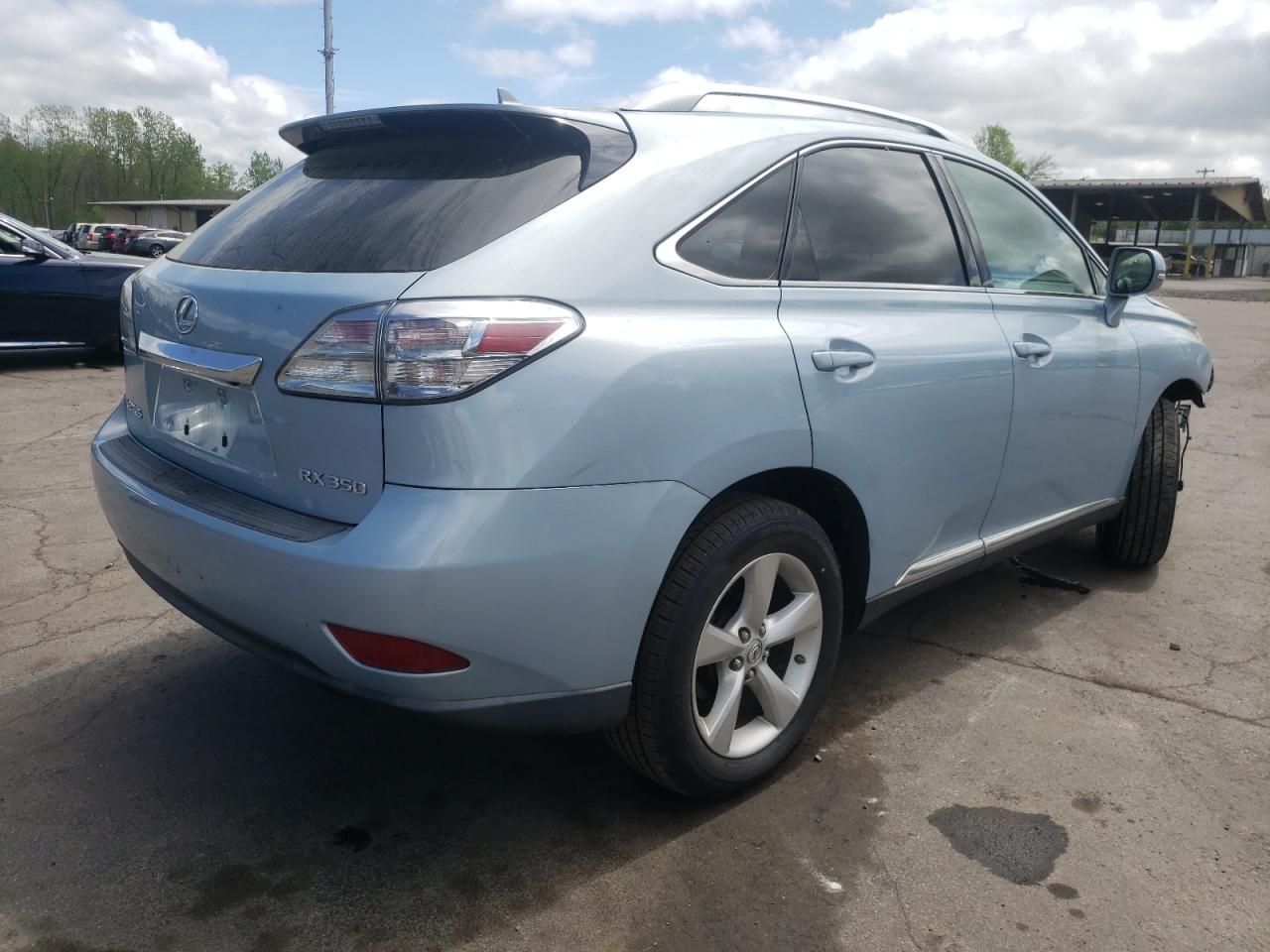Photo 4 from auction – 2010 LEXUS RX 350 with VIN 2T2BK1BA0AC025904