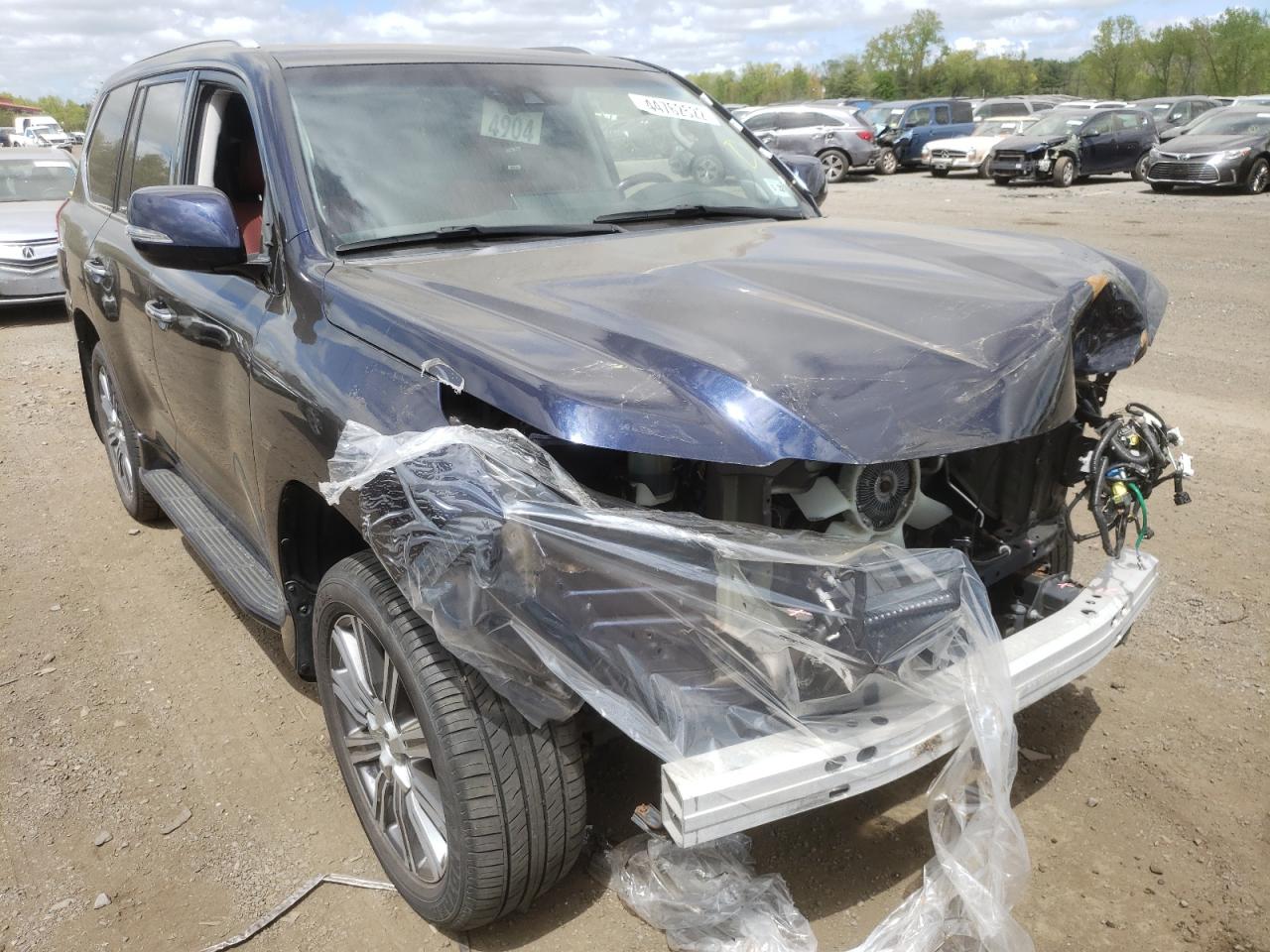 LEXUS LX 570 2017 with VIN JTJHY7AX0H4220918 - Photo from auction