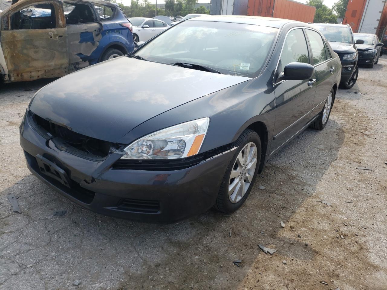 Photo 2 from auction – 2007 HONDA ACCORD EX with VIN 1HGCM66547A074986