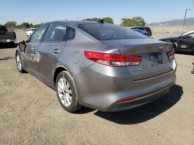 Photo 3 from auction – 2016 KIA OPTIMA EX with VIN 5XXGU4L32GG085318