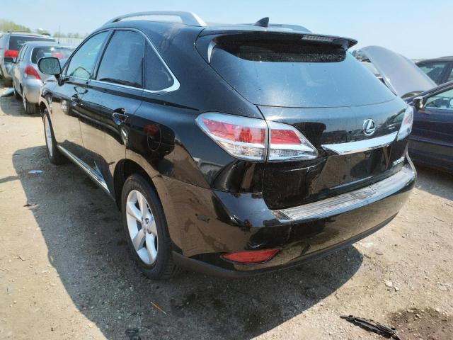 Photo 3 from auction – 2014 LEXUS RX 350 BAS with VIN 2T2BK1BA9EC230854