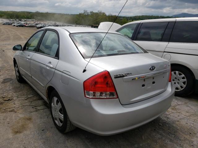 Photo 3 from auction – 2009 KIA SPECTRA EX with VIN KNAFE222195666030