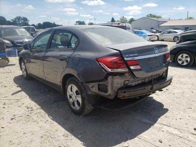 Photo 3 from auction – 2015 HONDA CIVIC LX with VIN 19XFB2F54FE040083