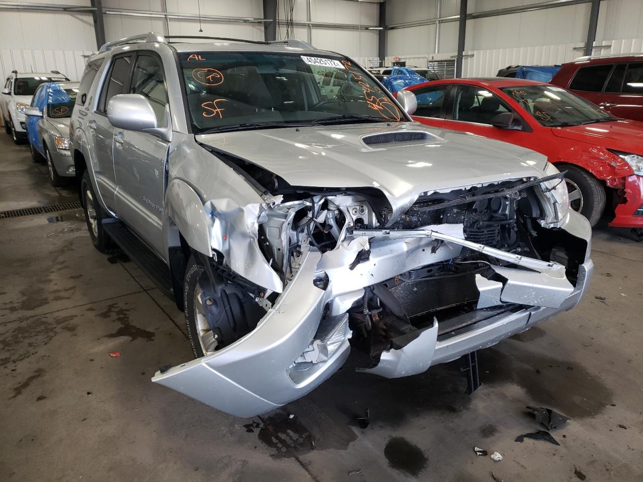 TOYOTA 4RUNNER SR 2005 with VIN JTEBT14R950053149 - Photo from auction