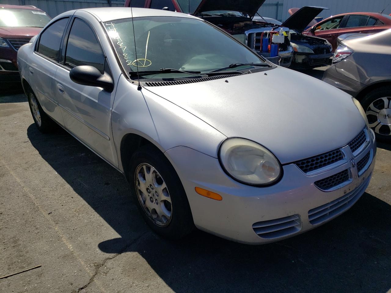 DODGE NEON SXT 2005 with VIN 1B3ES56C45D286094 - Photo from auction