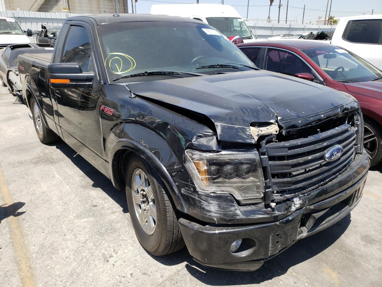 FORD F150 2014 with VIN 1FTMF1CT9EFB31699 - Photo from auction