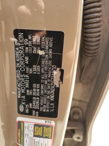 Photo 10 from auction – 2016 KIA SOUL with VIN KNDJN2A21G7243710