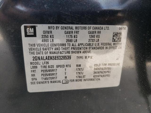 Photo 10 from auction – 2014 CHEVROLET EQUINOX LS with VIN 2GNALAEK6E6328539