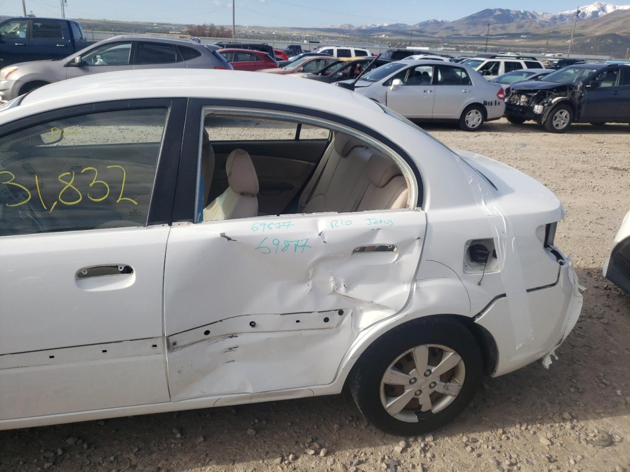 Photo 9 from auction – 2010 KIA RIO LX with VIN KNADH4A36A6601256