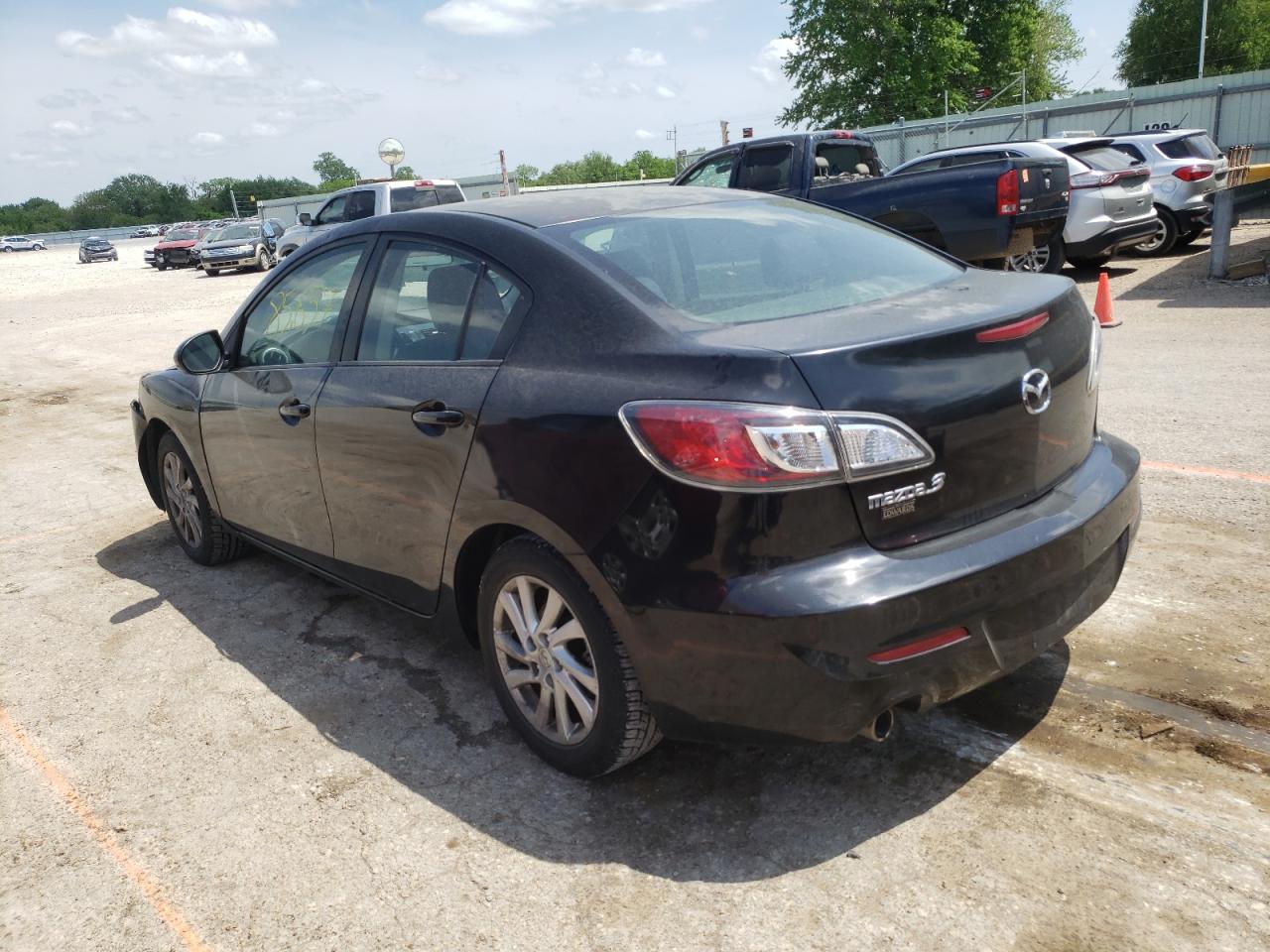 Photo 3 from auction – 2012 MAZDA 3 I with VIN JM1BL1VFXC1502287