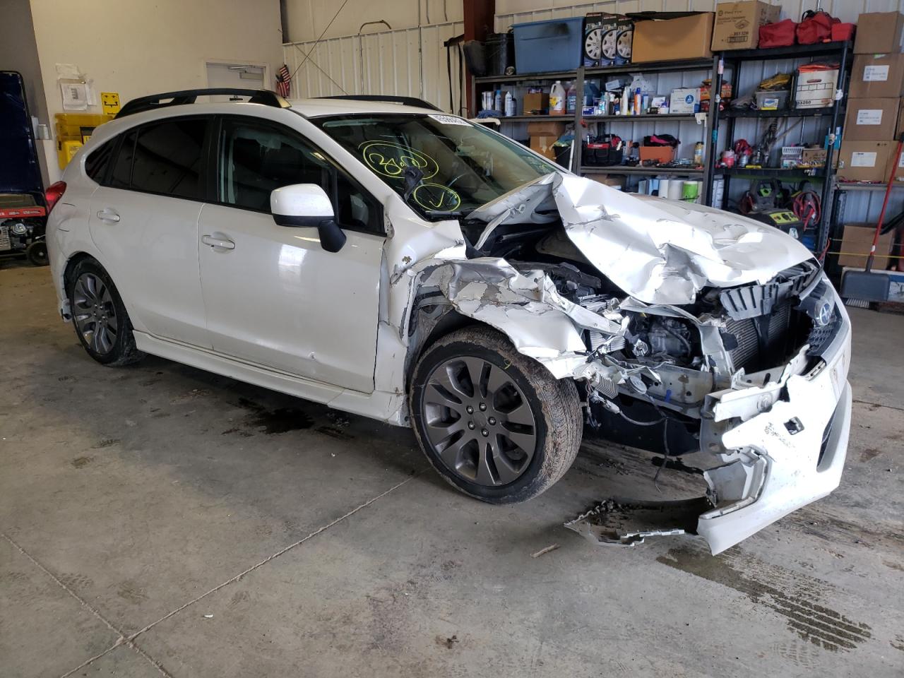 SUBARU IMPREZA SP 2014 with VIN JF1GPAL60E8244200 - Photo from auction